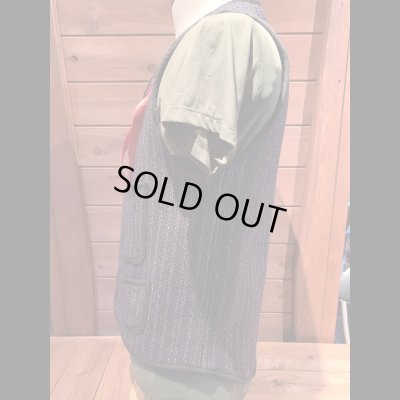 画像6: BROWN'S BEACH EARLY VEST ブラウンズビーチ ベスト Vネック  NAVY STRIPE
