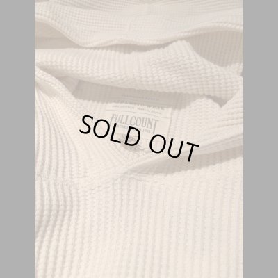 画像5: FULL COUNT(フルカウント）×６６別注ＨＥＡＶＹ　ＷＥＩＧＨＴ　ＷＡＦＦＬＥ　　ワッフルパーカー　ECRE