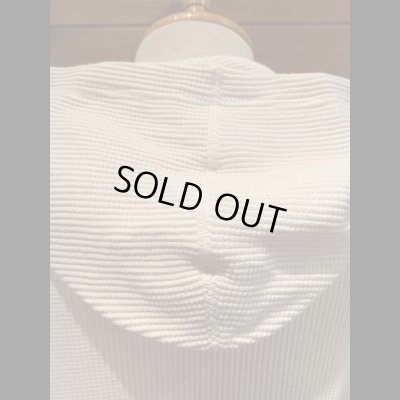 画像7: FULL COUNT(フルカウント）×６６別注ＨＥＡＶＹ　ＷＥＩＧＨＴ　ＷＡＦＦＬＥ　　ワッフルパーカー　ECRE