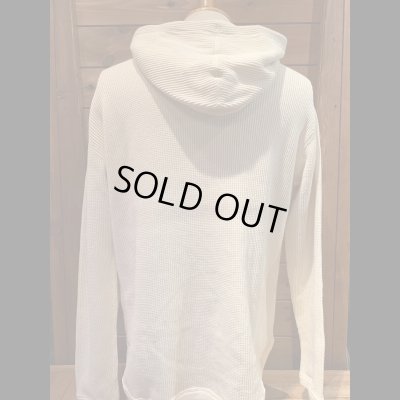 画像3: FULL COUNT(フルカウント）×６６別注ＨＥＡＶＹ　ＷＥＩＧＨＴ　ＷＡＦＦＬＥ　　ワッフルパーカー　ECRE