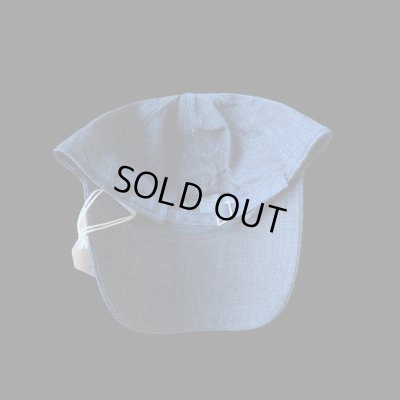 画像3: FULL COUNT フルカウント　6PANEL DENIM F BASEBALL CAP FULLパッチ