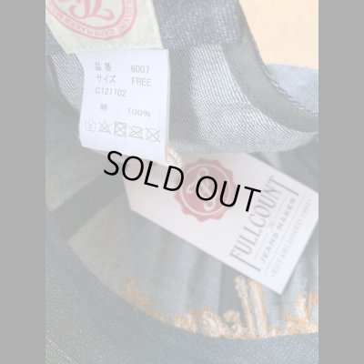 画像5: FULL COUNT フルカウント　6PANEL DENIM F BASEBALL 刺繍