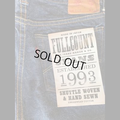 画像3: FULL COUNT フルカウント 旧型ステッチあり　1109W