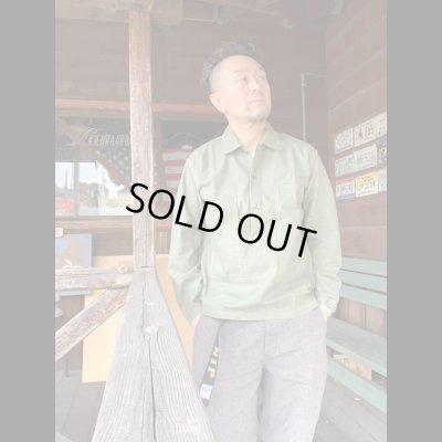 画像7: FULL COUNT フルカウント　US Army Pullover Shirt  OD