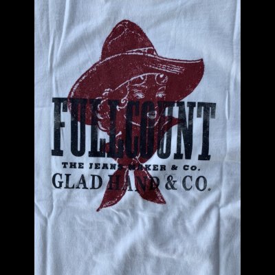 画像2: FULL COUNT(フルカウント）×GLAD HAND (グラッドハンド）PRINT TEE COWGIRL WHITE