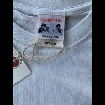 画像4: FULL COUNT(フルカウント）×GLAD HAND (グラッドハンド）PRINT TEE COWGIRL WHITE