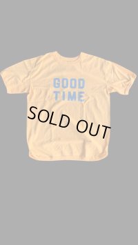 FULL COUNT(フルカウント） GOOD TIME FLAT SEAM HEAVY WEIGHT S/S TEE CARROT ORANGE 