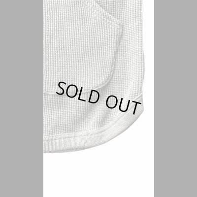 画像5: FULL COUNT(フルカウント）×６６別注ＨＥＡＶＹ　ＷＥＩＧＨＴ　ＷＡＦＦＬＥ　　ワッフルパーカー　HEATHER GRAY