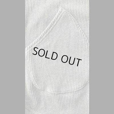 画像6: FULL COUNT(フルカウント）×６６別注ＨＥＡＶＹ　ＷＥＩＧＨＴ　ＷＡＦＦＬＥ　　ワッフルパーカー　HEATHER GRAY