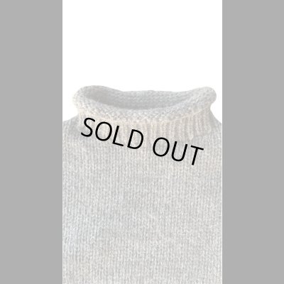 画像3: FULL COUNT フルカウント Old Fisherman Sweater  オールドフィッシャーマンセーター HEATHER BROWN