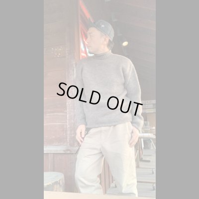画像6: FULL COUNT フルカウント Old Fisherman Sweater  オールドフィッシャーマンセーター HEATHER BROWN