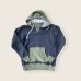 画像1: FULL COUNTフルカウントHOOD SWEAT SHIRTS COTTON 　INC BLACK/OLIVE (1)