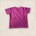 画像2: FULL COUNT(フルカウント）Reversiblu T Shirt  リバーシブルＴシャツ　ORANGE/BORDEAUX (2)