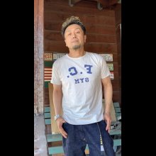 他の写真1: FULL COUNT(フルカウント）Reversiblu T Shirt  リバーシブルＴシャツ　PearlGray/IceMarine