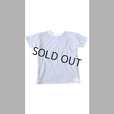 画像3: FULL COUNT(フルカウント)Reversiblu T Shirt  リバーシブルTシャツ PearlGray/IceMarine