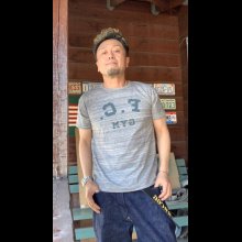 他の写真1: FULL COUNT(フルカウント）Reversiblu T Shirt  リバーシブルＴシャツ　HeatherCharcoal/ChacrcoalGray