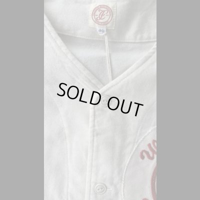 画像4: FULL COUNT(フルカウント）CottonSuedeMemorial BB Shirt  ベースボールシャツ　ホワイト
