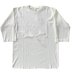 画像1: FULL COUNT(フルカウント）Three Quarter Sleeve Rib T Shirt  WHITE ホワイト (1)