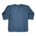 画像2: FULL COUNT(フルカウント）Three Quarter Sleeve Rib T Shirt  INK BLACK (2)