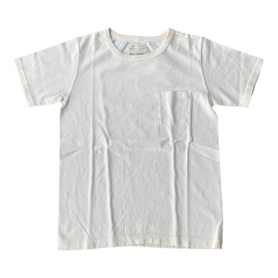 画像1: FULL COUNT(フルカウント）HEAVY WEIGHT　POCKET S/S TEE  ECRU