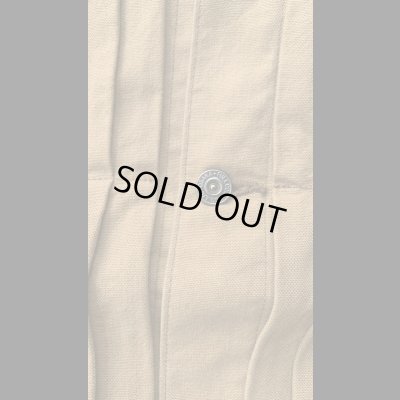 画像5: FULL COUNT フルカウント　Canvas Triple Pleated Blouson Brown