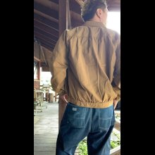 他の写真3: FULL COUNT フルカウント　Canvas Triple Pleated Blouson Brown