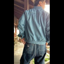 他の写真3: FULL COUNT フルカウント　Linen Denim Triple Pleated Blouson