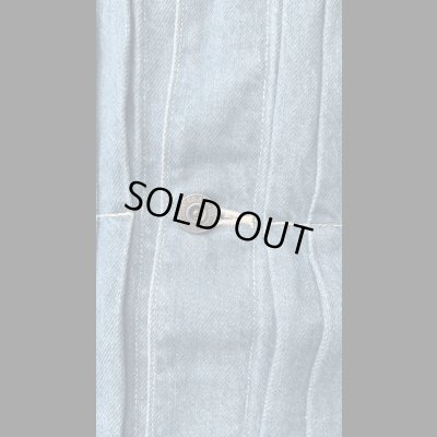 画像3: FULL COUNT フルカウント　Linen Denim Triple Pleated Blouson