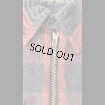 画像3: FULL COUNTフルカウント HalfZip Pullover CrassicCHECK NEL SHIRTS