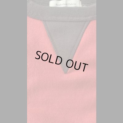 画像3: FULL COUNT  両VTwo ToneCrewNeckSweatshirt フルカウントスウェット RED