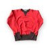 画像1: FULL COUNT 　両VTwo ToneCrewNeckSweatshirt　フルカウントスウェット RED (1)