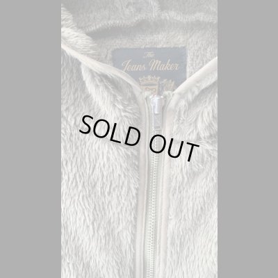 画像3:  FULL COUNT フルカウント Furry Fleece Hoodie Coat OLIVEオリーブ