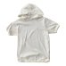 画像1: FULL COUNT(フルカウント）FLAT SEAM HEAVY WEIGHT S/S フードTEE  WHITE (1)