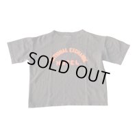 FULL COUNT(フルカウント）Relax Fit Sleeve Print Sweatshirt　　Ink Black
