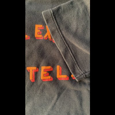画像4: FULL COUNT(フルカウント)Relax Fit Sleeve Print Sweatshirt  Ink Black