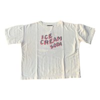FULL COUNT(フルカウント）Relax Fit Sleeve Print Sweatshirt　　Ecru
