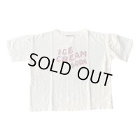 FULL COUNT(フルカウント）Relax Fit Sleeve Print Sweatshirt　　Ecru