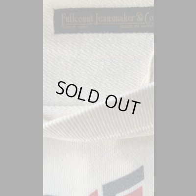 画像5: FULL COUNT(フルカウント)Relax Fit Sleeve Print Sweatshirt  Ecru