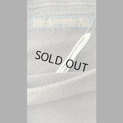 画像6: FULL COUNT(フルカウント）Relax Fit Sleeve Print Sweatshirt　　Ink Black