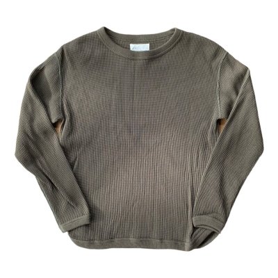 画像1: FULL COUNT(フルカウント）ＨＥＡＶＹ　ＷＥＩＧＨＴ　ＷＡＦＦＬＥ　　ワッフル　KHAKI