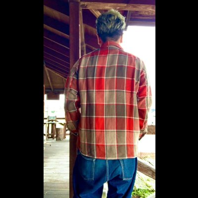 画像9: FULL COUNTフルカウントCHECK NEL SHIRTS  Mosley