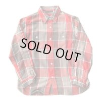 FULL COUNTフルカウントCHECK NEL SHIRTS  Mosley