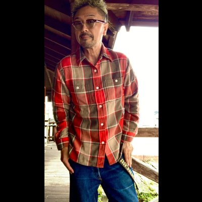 画像8: FULL COUNTフルカウントCHECK NEL SHIRTS  Mosley