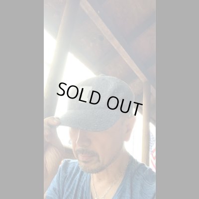 画像6: FULL COUNT フルカウント　6PANEL TWEED F BASEBALL CAP　CHARCOAR