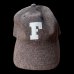画像1: FULL COUNT フルカウント　6PANEL TWEED F BASEBALL CAP　Brown (1)