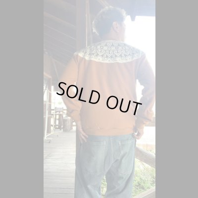 画像8: FULL COUNT  Tribal Pattern Sweatshirtsフルカウント トライバルスウェット  Camel