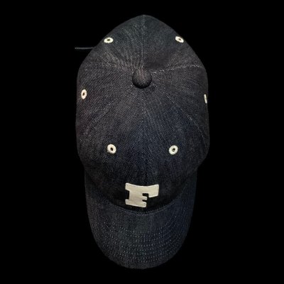 画像2: FULL COUNT フルカウント　6PANEL DENIM F BASEBALL CAP