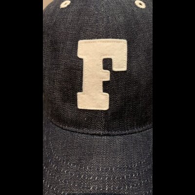 画像4: FULL COUNT フルカウント　6PANEL DENIM F BASEBALL CAP