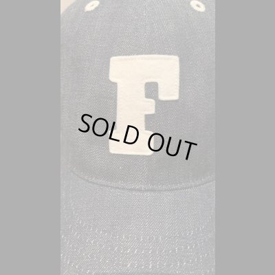 画像4: FULL COUNT フルカウント　6PANEL DENIM F BASEBALL CAP