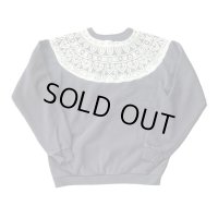 FULL COUNT  Tribal Pattern Sweatshirtsフルカウント　トライバルスウェット  IncBlack